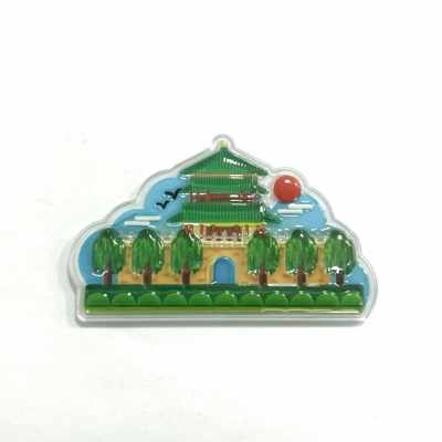 3D浮雕亚克力冰箱贴4